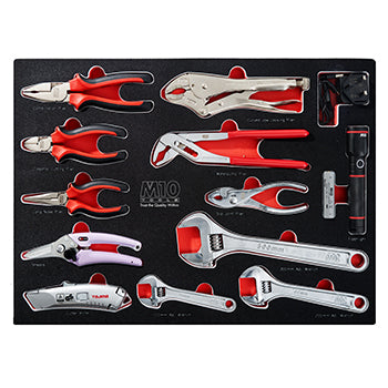 M10 135pcs 3/8" & 1/2" Dr MASTER Tool Set