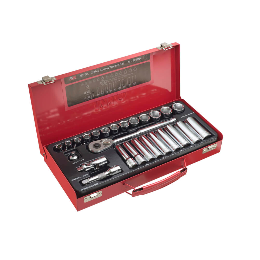 M Sockettools M10 26 pcs 3/8