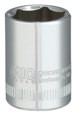 M10 1/4" Dr 6pt Socket (Inches)