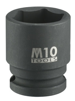 M10 1/2" Dr 6Pt Impact Socket