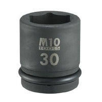 M10 3/4" Dr 6Pt Impact Socket (Metric)