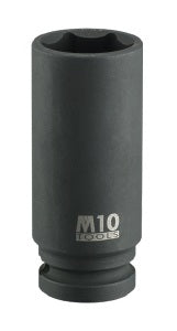 M10 1/2" Dr 6Pt Impact Deep Socket (Metric)