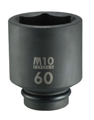 M10 1" Dr 6Pt Impact Deep Socket
