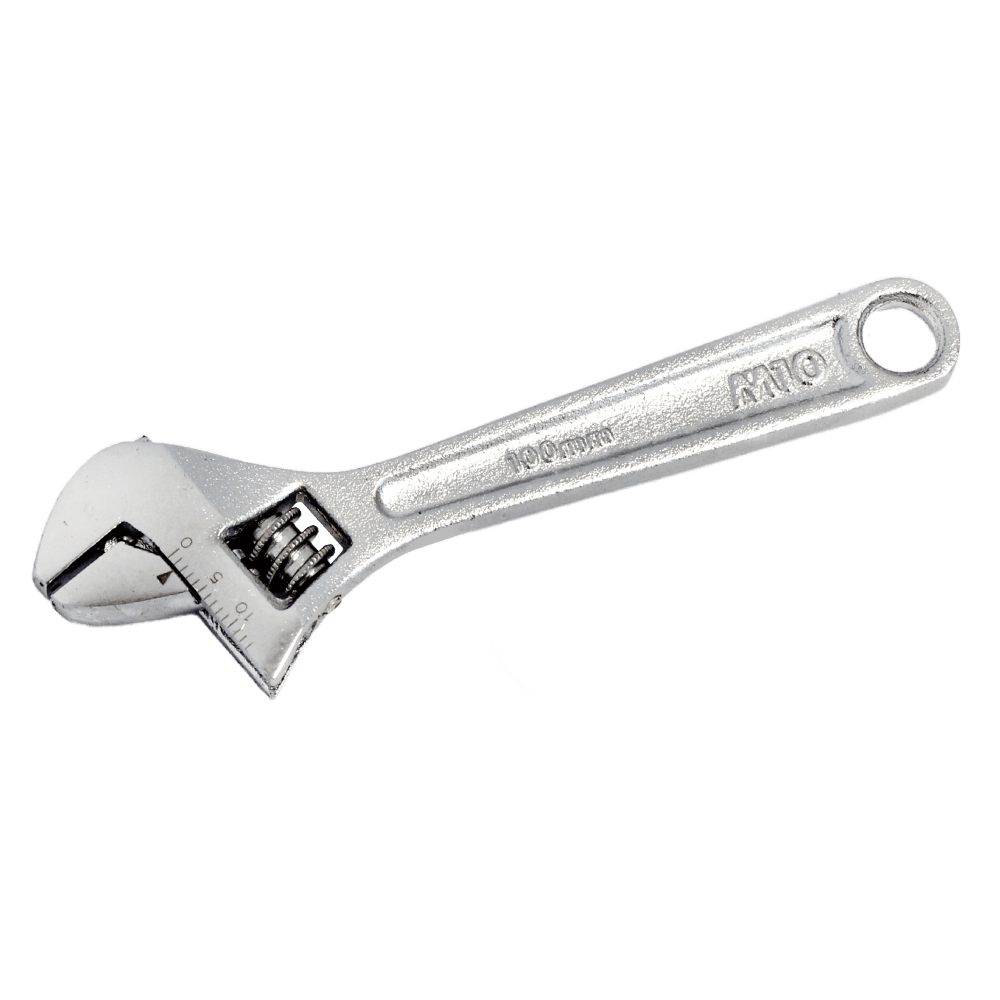 M10 AW-100 4" Adjustable Wrench with scale