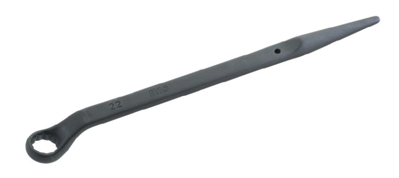 M10 45° Single End Ring Spanner