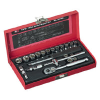 M10 62 PCS 1/4 ", 1/2", 3/4 "set ng socket ng kombinasyon ng DR