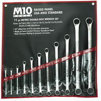 M10 11pcs Double Box End Wrench Set DB11