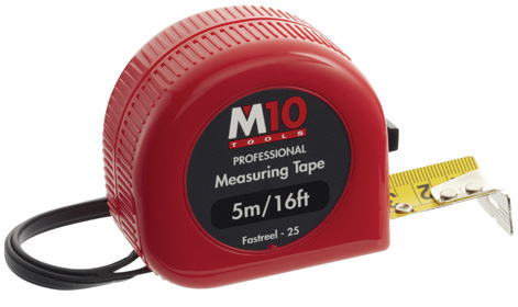 M10 Fastreel Short Steel Tape