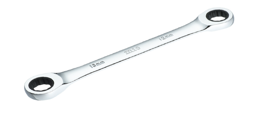 M10 Gear Ratchet Double Box-end Wrench