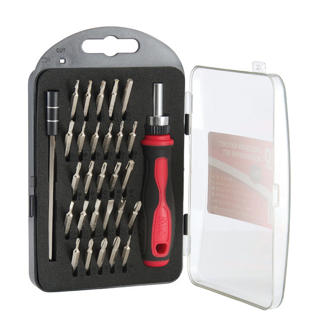 M10 RS28 Precision Ratchet Screwdriver Set (28 in 1)