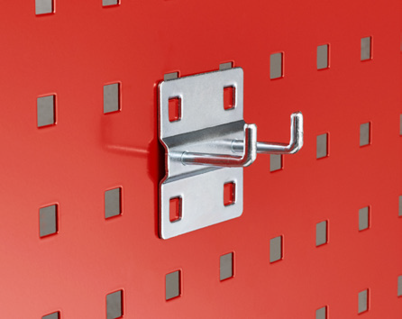 M10 Short Double Metal Hook For Tool Panel