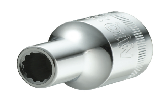 M10 1/2" Dr 12pt Socket (Inches)