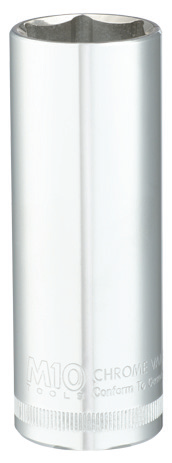 M10 1/2" Dr 6pt Deep Socket (Metric)
