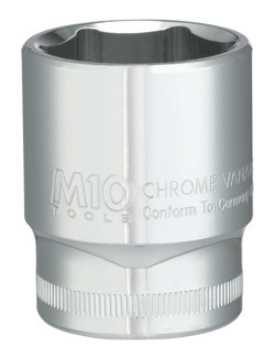 M10 1/2" Dr 6pt Socket (Inches)