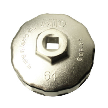 M10 1/2" Cup Oil Filter Wrench