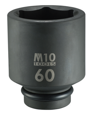 M10 1" Dr Impact Deep Socket