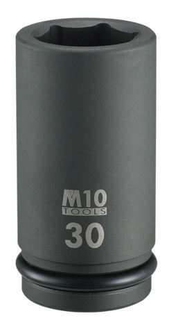 M10 3/4" Dr Impact Deep Socket (Metric)