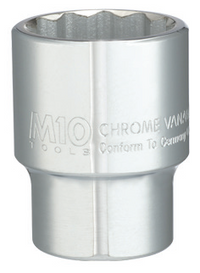 M10 3/4" Dr 12pt Socket(Metric)