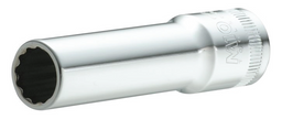 M10 3/8" Dr 12pt Deep Socket (Inches)