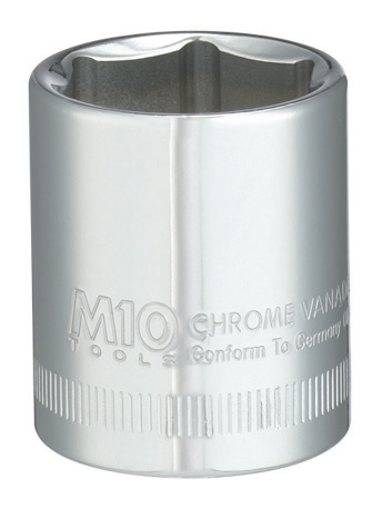 M10 3/8" Dr 6pt Socket (Metric)