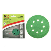 M10 5" With 8 Hole Heavy Duty Velcro Sanding Disc