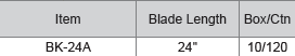 M10 BK-24A Bowsaw Blade