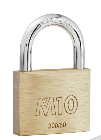M10 Brass Padlock (Key Alike)