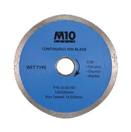 M10 Continuous Rim Diamond Cutting Wheel