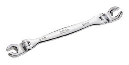 M10 Double End Flexible Flare Nut Wrench (6pt)