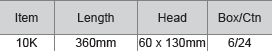 M10 10K Garden Hoe
