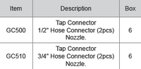 M10 Hose Fittings Set (4pcs)