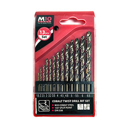 M10 M35 13pcs Cobalt Steel 135° Drill Set