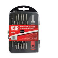 M10 RS28 Precision Ratchet Screwdriver Set (28 in 1)