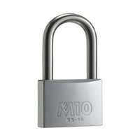 M10 SS-50L S.S. Long Shackle Chrome Plated Padlock