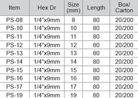 M10 Socket Power Bit