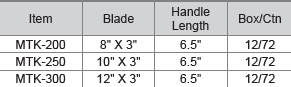 M10 Stainless Steel Soft Taping Scraper