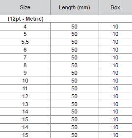M10 1/4" Dr 12pt Deep Socket (Metric)