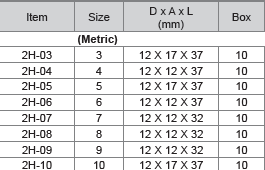 M10 1/4'' Dr Hex Screwdriver Socket (Metric)