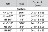 M10 1/2'' Dr Hex Screwdriver Socket (Inches)