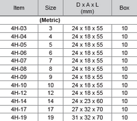 M10 1/2'' Dr Hex Screwdriver Socket (Metric)