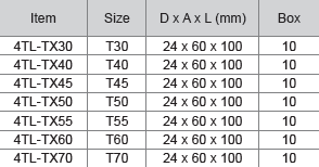 M10 1/2" Dr Long Star T-Type Socket