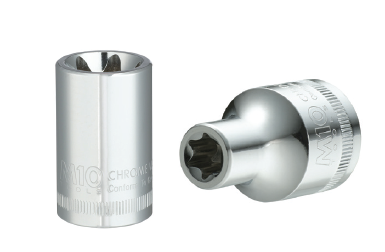 M10 1/2" Dr Star E-Type Socket