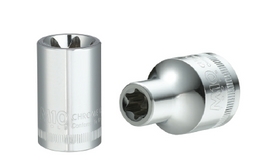 M10 1/2" Dr Star E-Type Socket