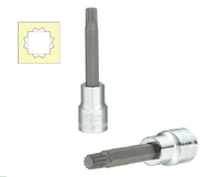 M10 1/2" Dr Triple Square (XZN) Long Socket