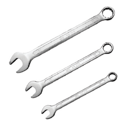 M10 Combination Wrench, Satin Finish (Din Type)